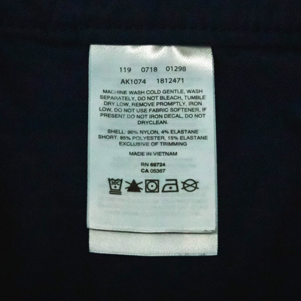 Columbia Size XL Navy Blue Anytime Casual Pull On Active Outdoor Nylon Skort - Picture 5 of 6